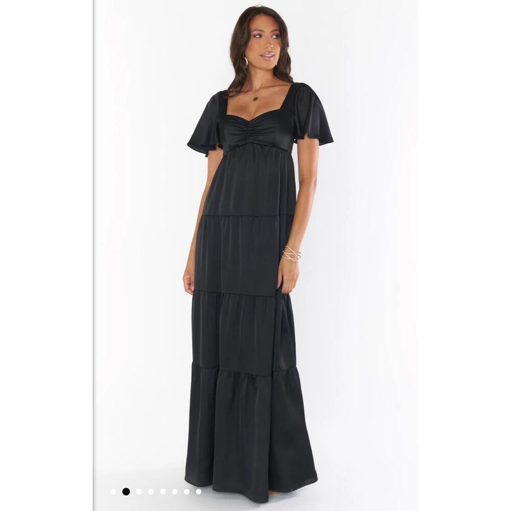 Show Me Your MuMu Black Maxi Dress